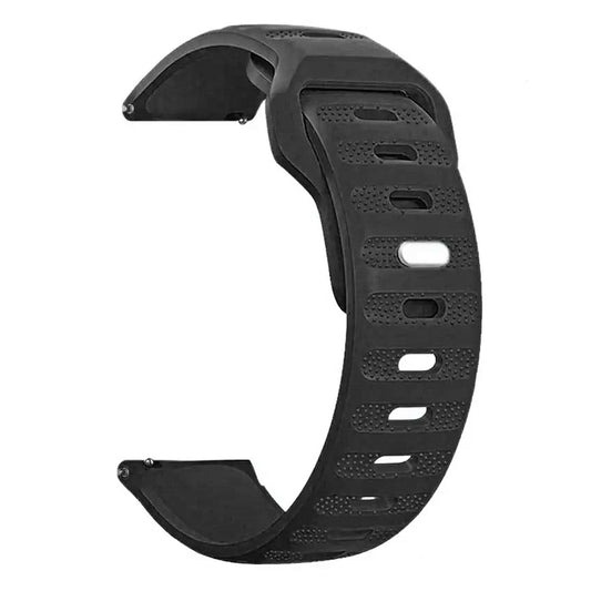 Amazfit Balance, GTR, GTS & Bip Pin-and-Tuck Silicone Band, 18 Colors BandsCo Straps