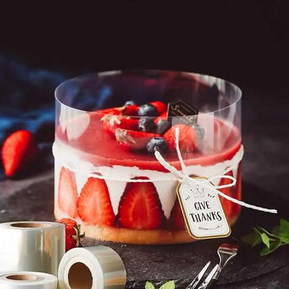 1-Roll: Transparent Cake Wrap Decorative Film DailySale