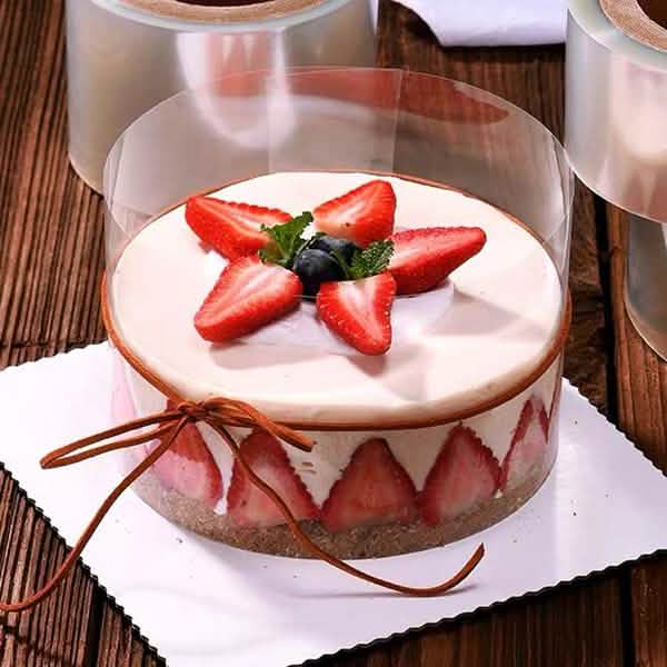 1-Roll: Transparent Cake Wrap Decorative Film DailySale