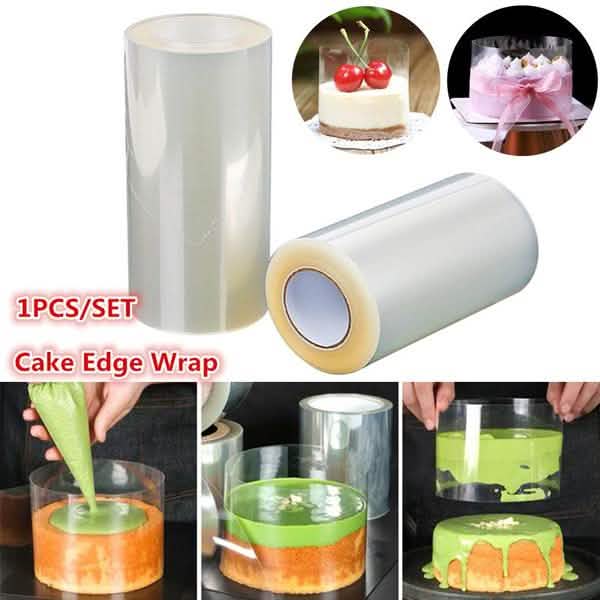 1-Roll: Transparent Cake Wrap Decorative Film DailySale