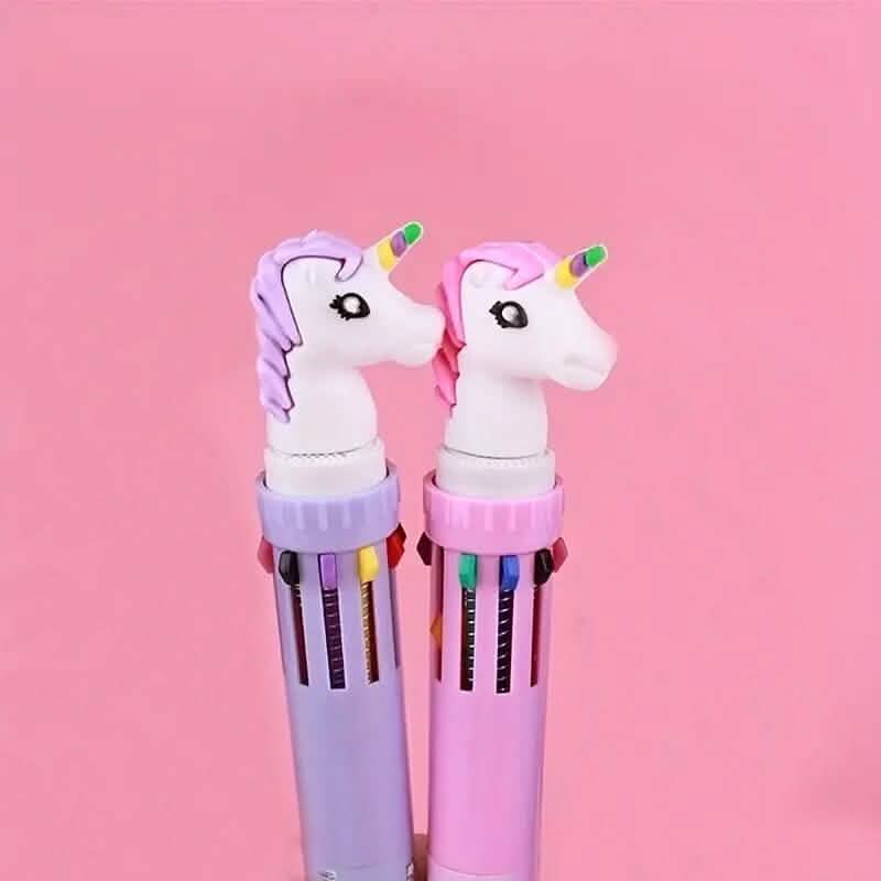 10 Color Ballpoint Pen Kawaii Stationery Cute Pen DailySale