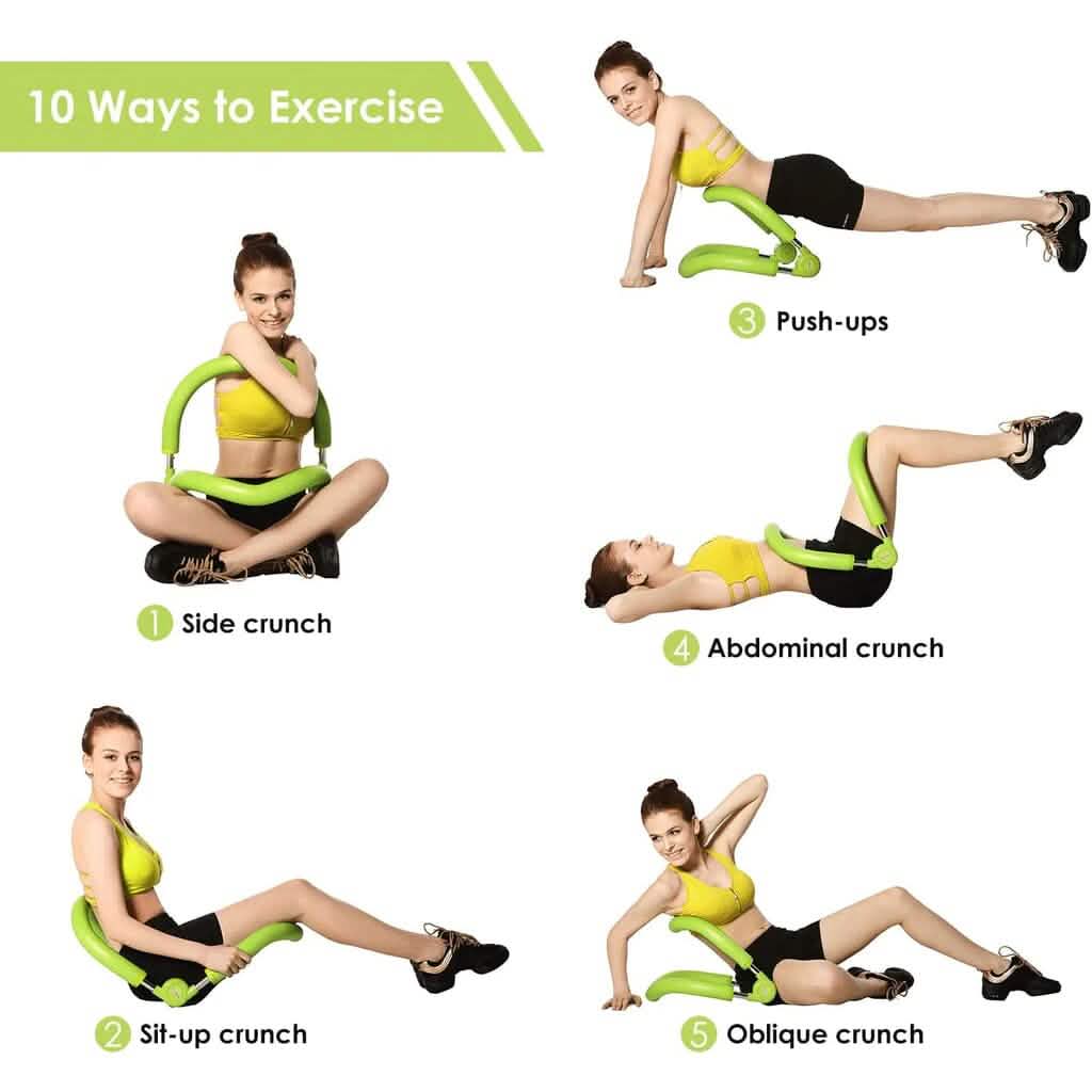 10-in-1 Abdominal & Thigh Toner Workout Equipment DailySale