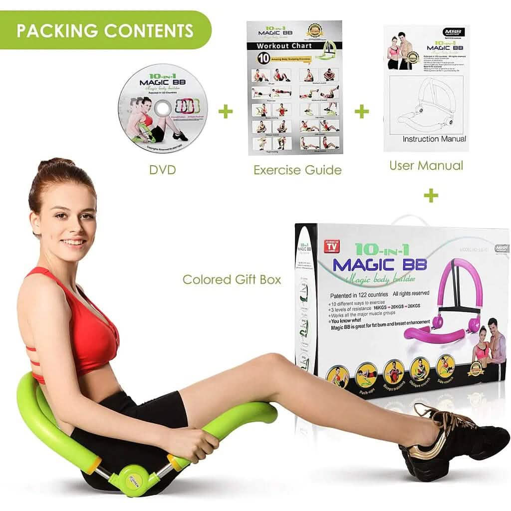 10-in-1 Abdominal & Thigh Toner Workout Equipment DailySale