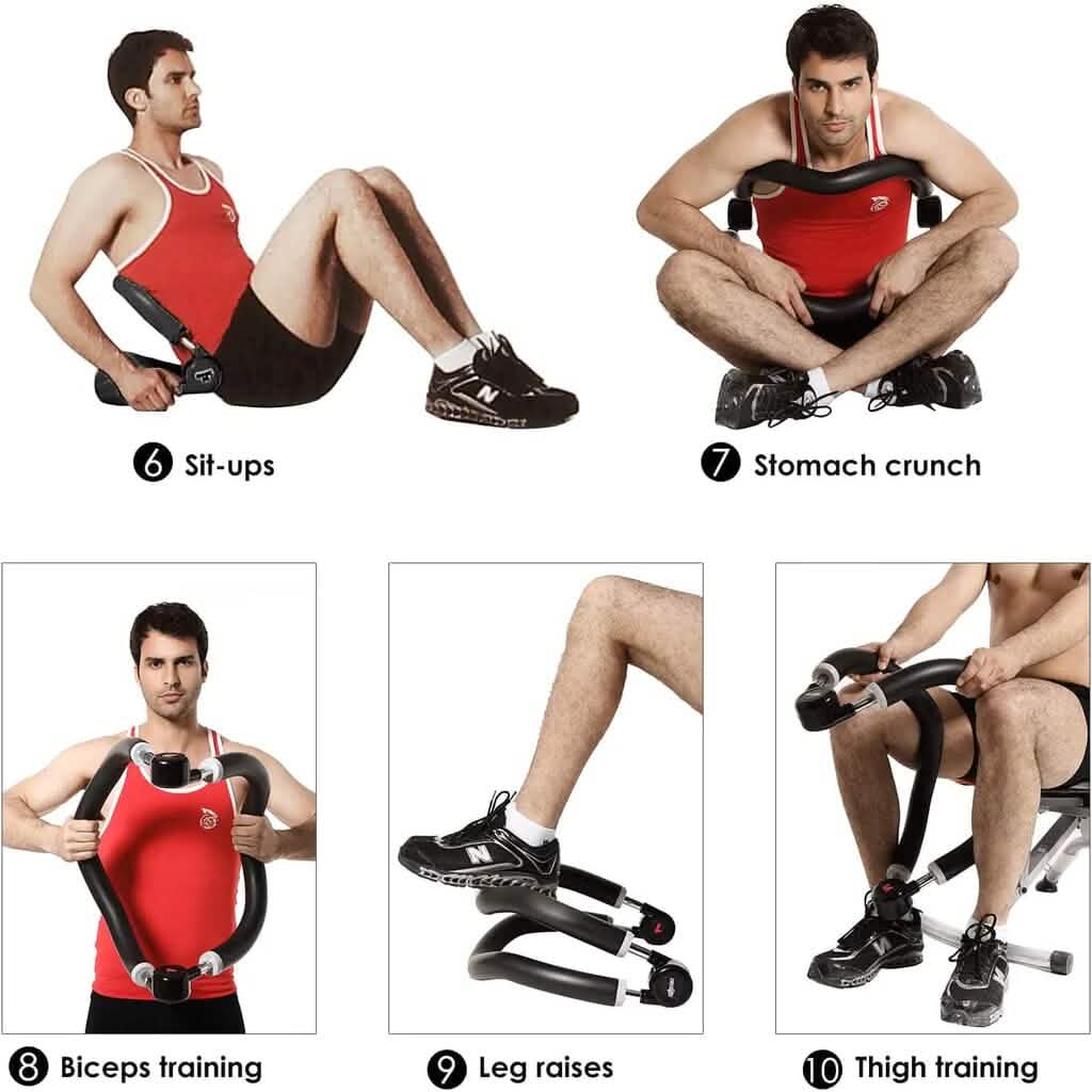 10-in-1 Abdominal & Thigh Toner Workout Equipment DailySale