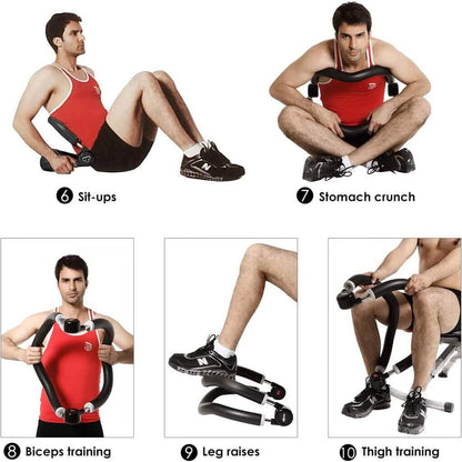 10-in-1 Abdominal & Thigh Toner Workout Equipment DailySale