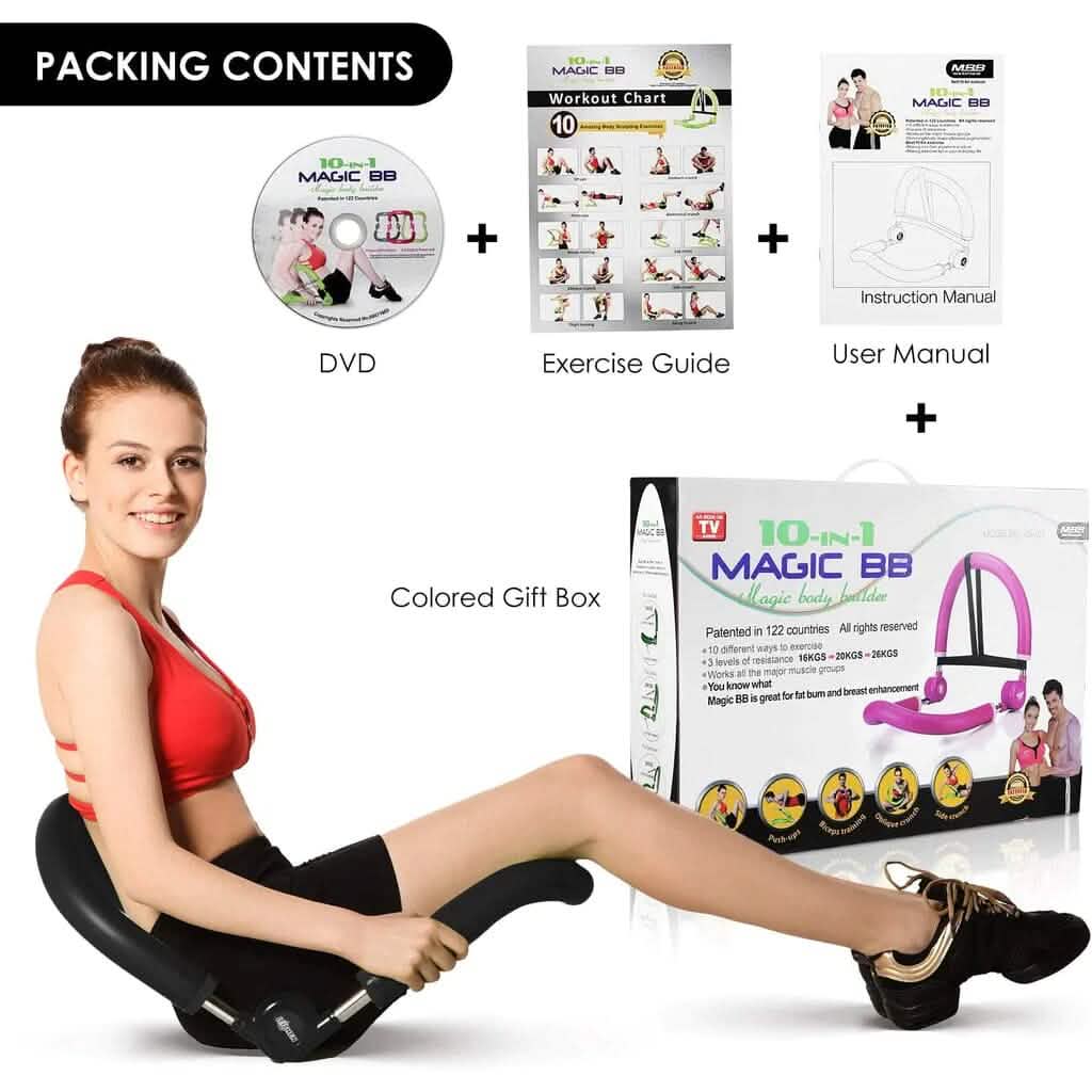 10-in-1 Abdominal & Thigh Toner Workout Equipment DailySale