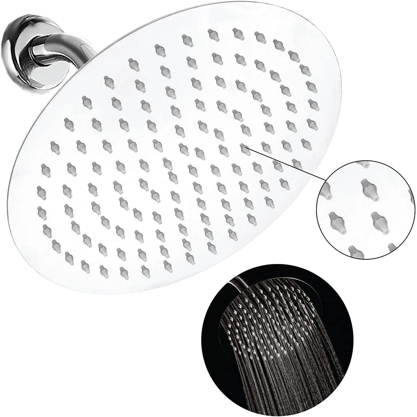 10 Inch Rainfall Shower Head DailySale