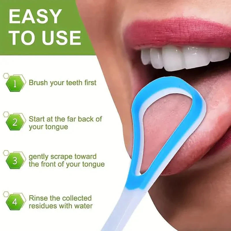10-Pack: 100% BPA Free Tongue Scrapers DailySale
