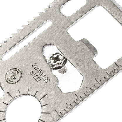 10-Pack: 11-in-1 Stainless Steel Survival Pocket Tool DailySale