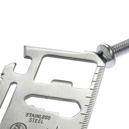 10-Pack: 11-in-1 Stainless Steel Survival Pocket Tool DailySale