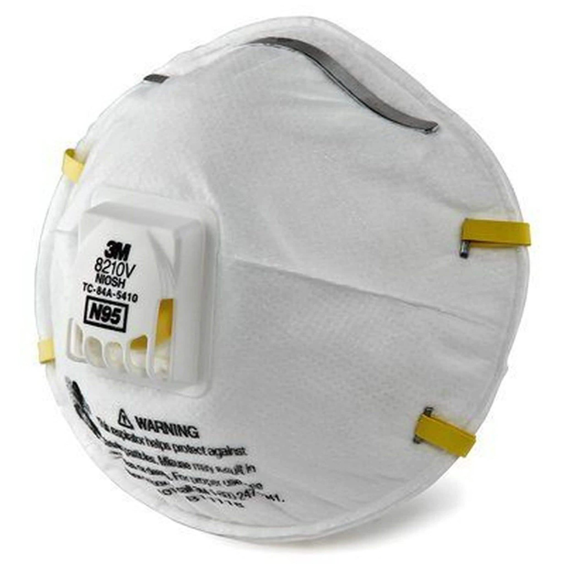 10-Pack: 3M N95 Particulate Respirator Mask with Cool Flow Valve 8210V DailySale