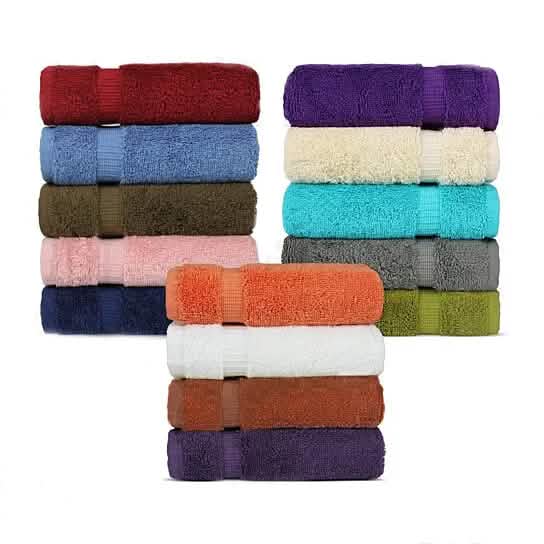 10-Pack: Absorbent 100% Cotton Kitchen Cleaning Dish Cloths DailySale