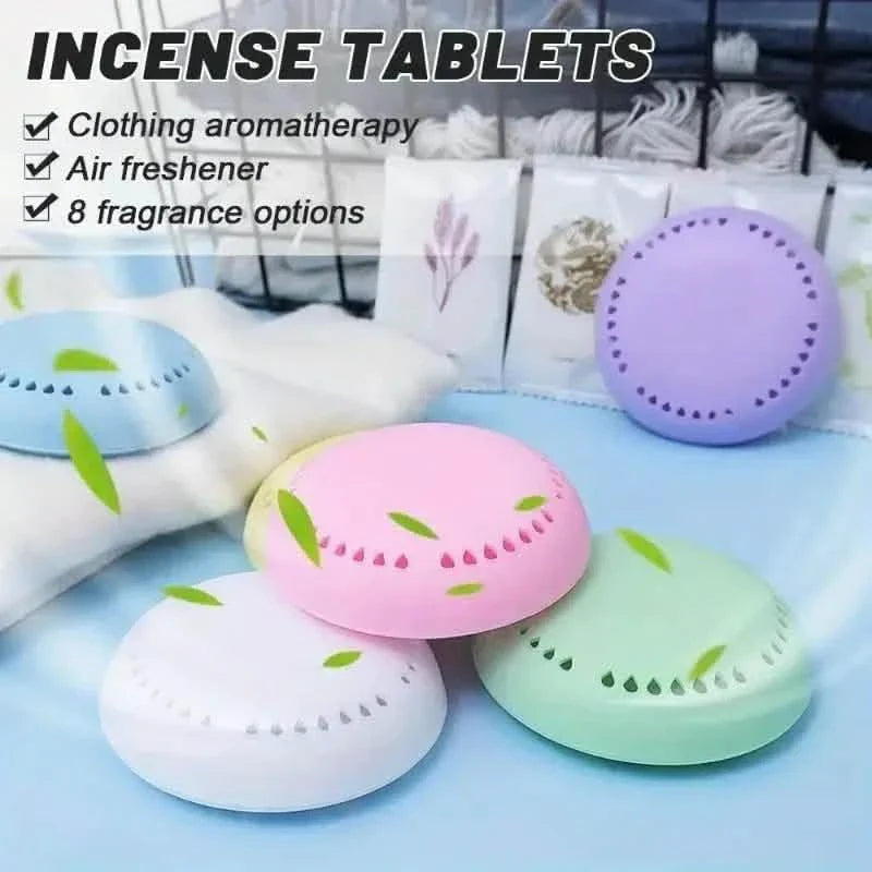 10-Pack: Aromatherapy Air Fresheners - Solid Deodorizer Tablets with Extra Shell DailySale