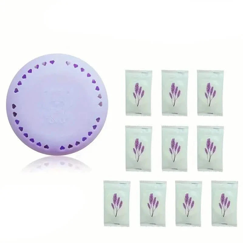 10-Pack: Aromatherapy Air Fresheners - Solid Deodorizer Tablets with Extra Shell DailySale