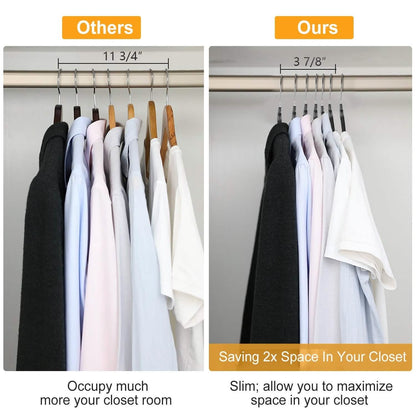 10-Pack: Clothes Hanger Non-Slip Notched Space-Saving DailySale