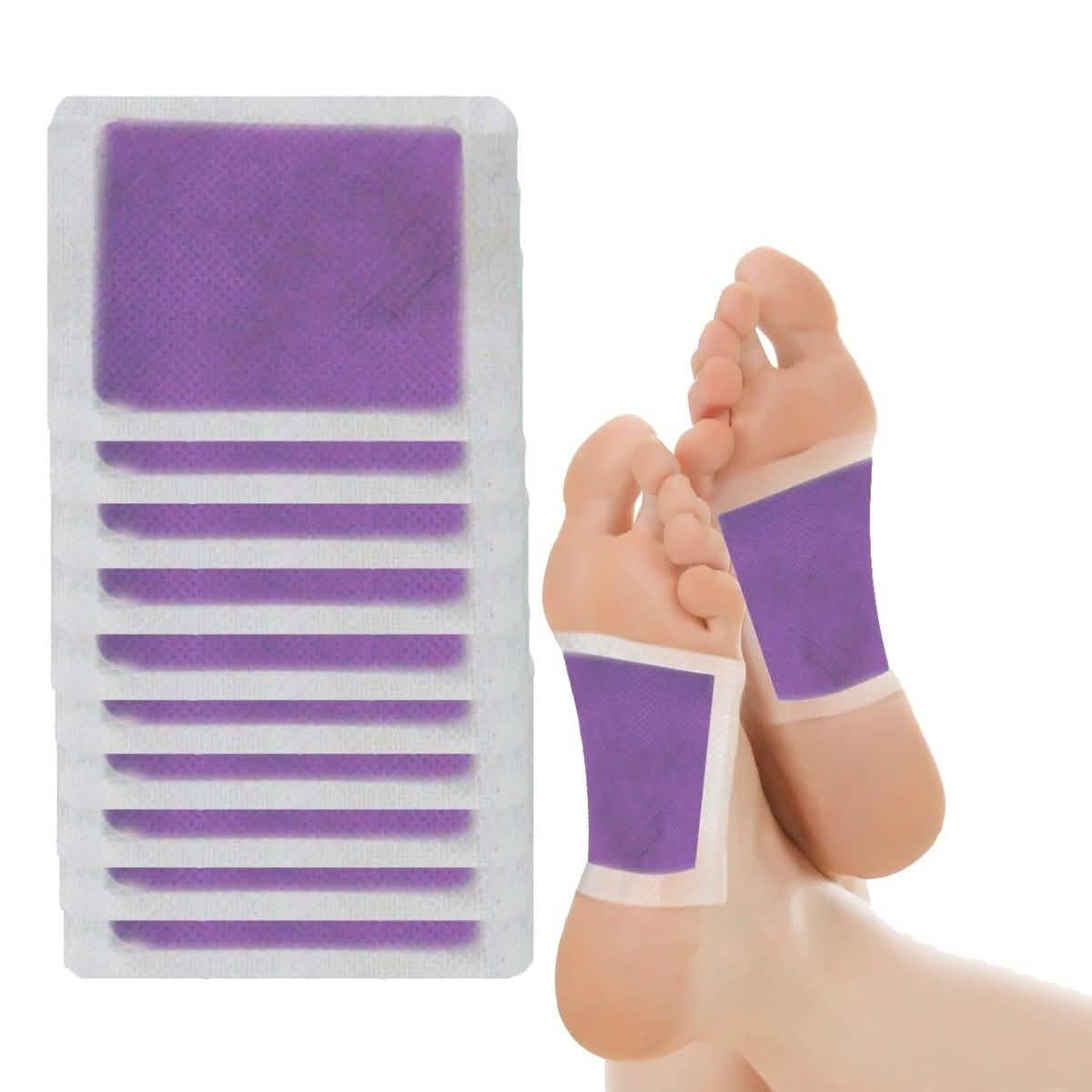 10-Pack: Detoxifying Scented Bamboo Foot Pads DailySale