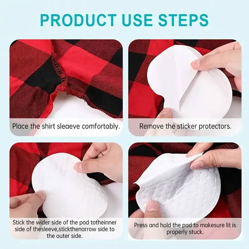 10-Pack: Disposable Underarm Sweat Pads DailySale