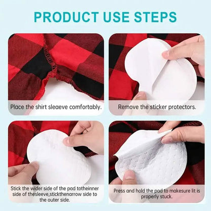 10-Pack: Disposable Underarm Sweat Pads DailySale