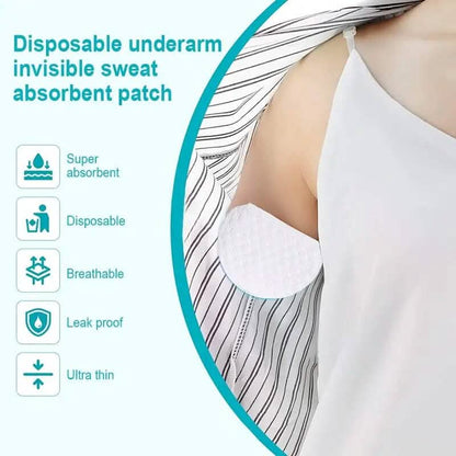 10-Pack: Disposable Underarm Sweat Pads DailySale