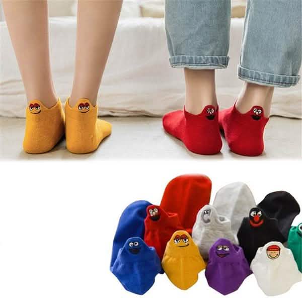 10-Pack: Embroidered Expression Women Socks DailySale