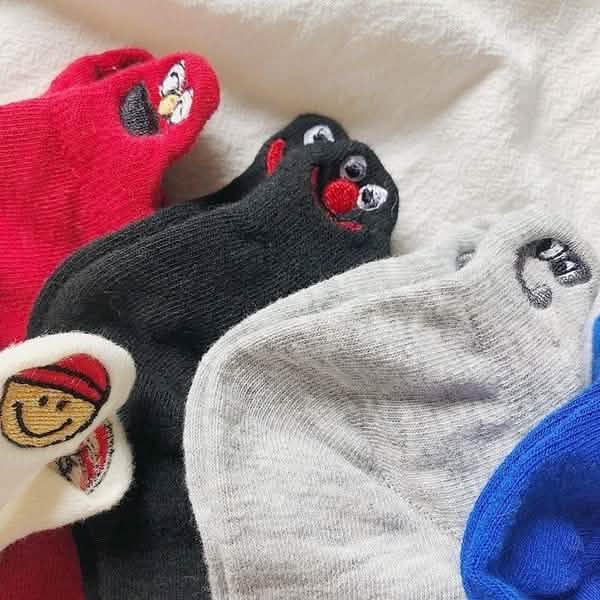 10-Pack: Embroidered Expression Women Socks DailySale