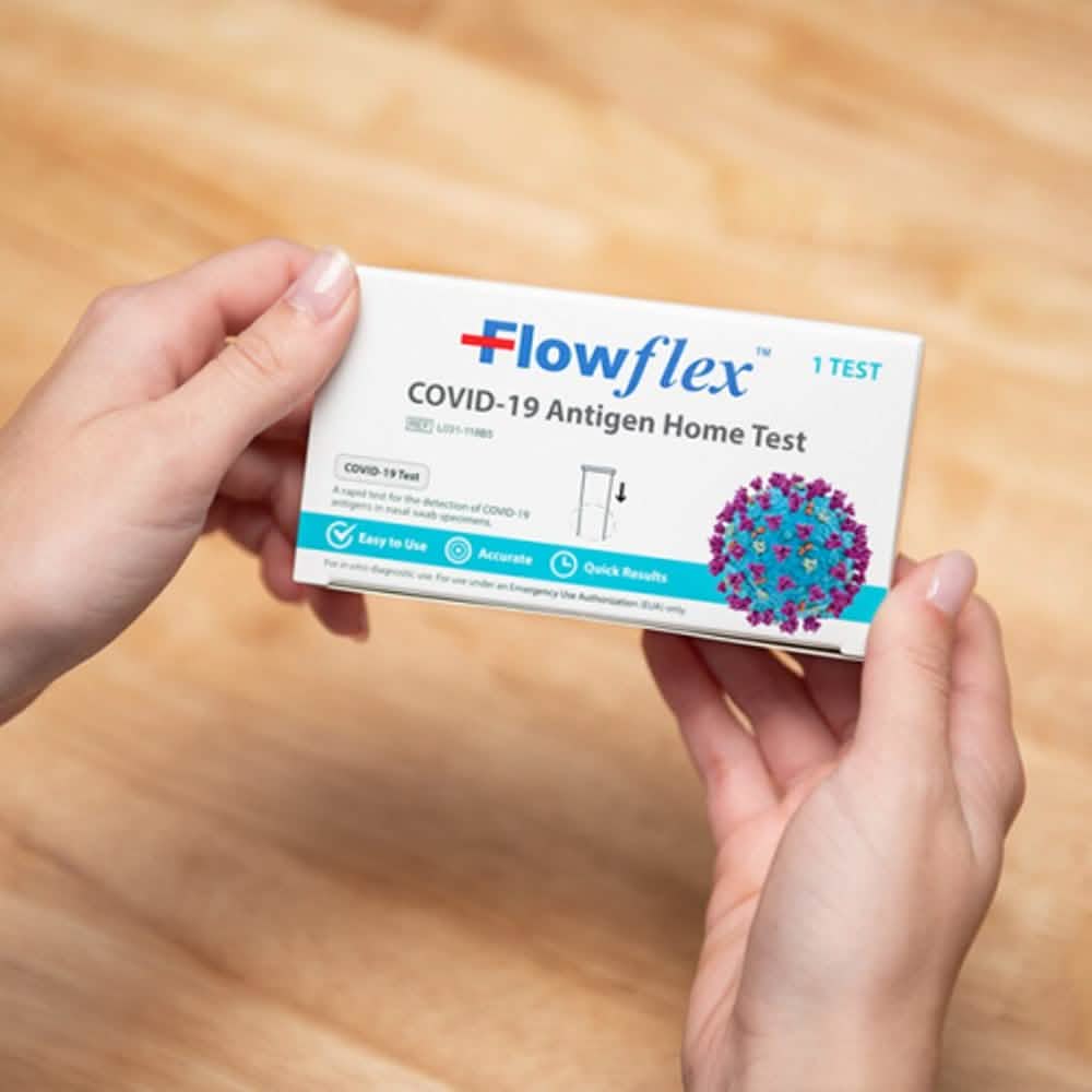 10-Pack: Flowflex COVID-19 Antigen Rapid Home Test Kit DailySale