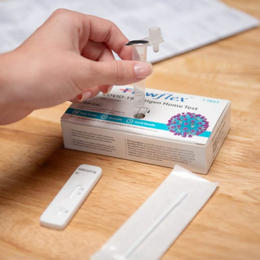 10-Pack: Flowflex COVID-19 Antigen Rapid Home Test Kit DailySale