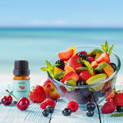 10-Pack: Fruity Fragrance Premium Aromatherapy Diffuser Oils Set For Candle & Soap Making DailySale