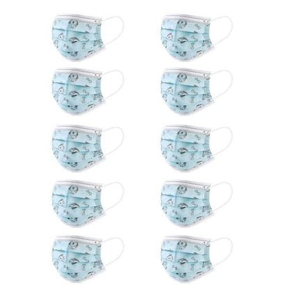 10-Pack: Kids Disposable Face Mask DailySale