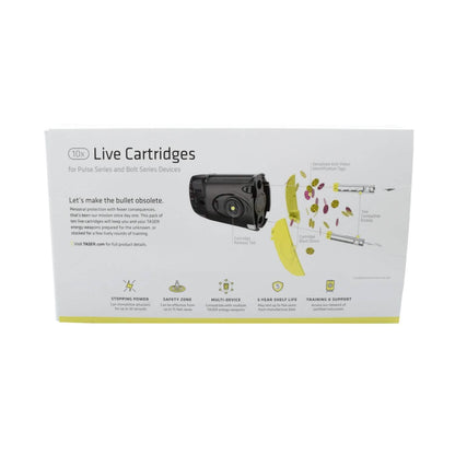 10-Pack: Live Cartridges for TASER C2/Bolt/Pulse/Pulse+ DailySale