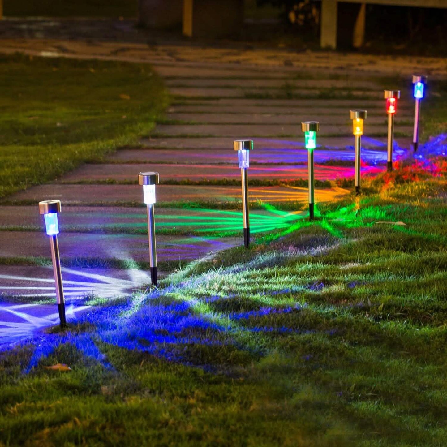 10-Pack: Outdoor Solar Landscape Lawn Light DailySale