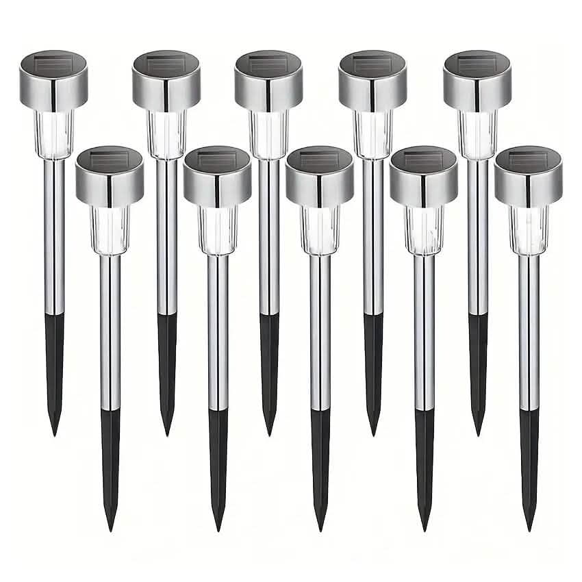 10-Pack: Outdoor Solar Landscape Lawn Light DailySale