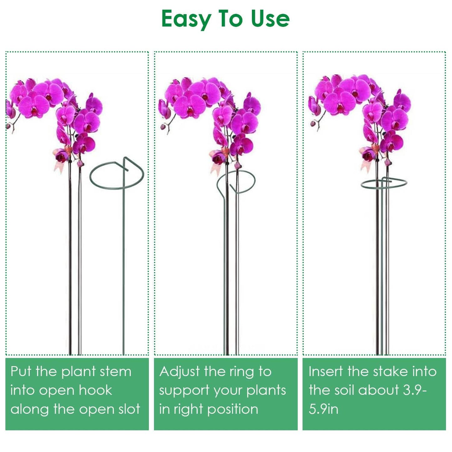 10-Pack: Plant Support Stake DailySale
