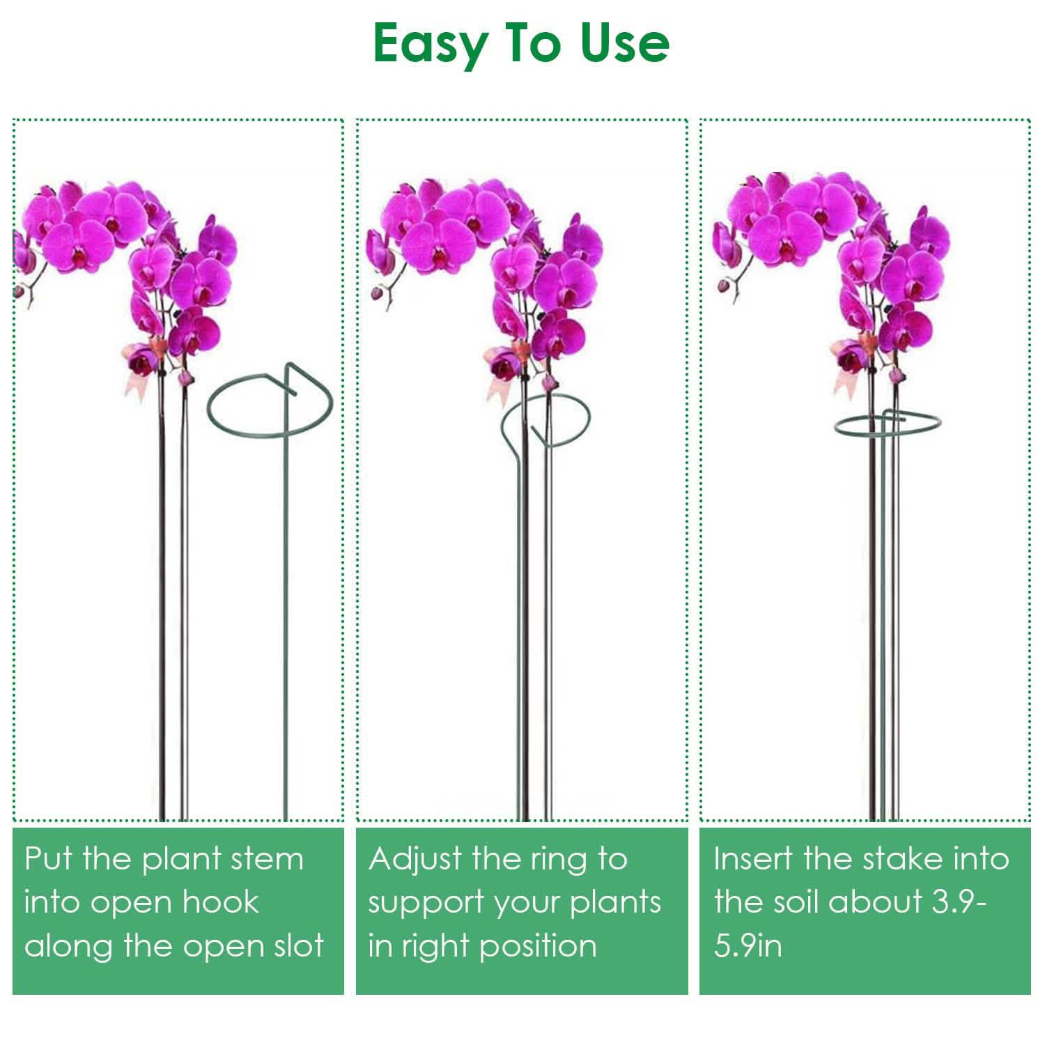 10-Pack: Plant Support Stake DailySale