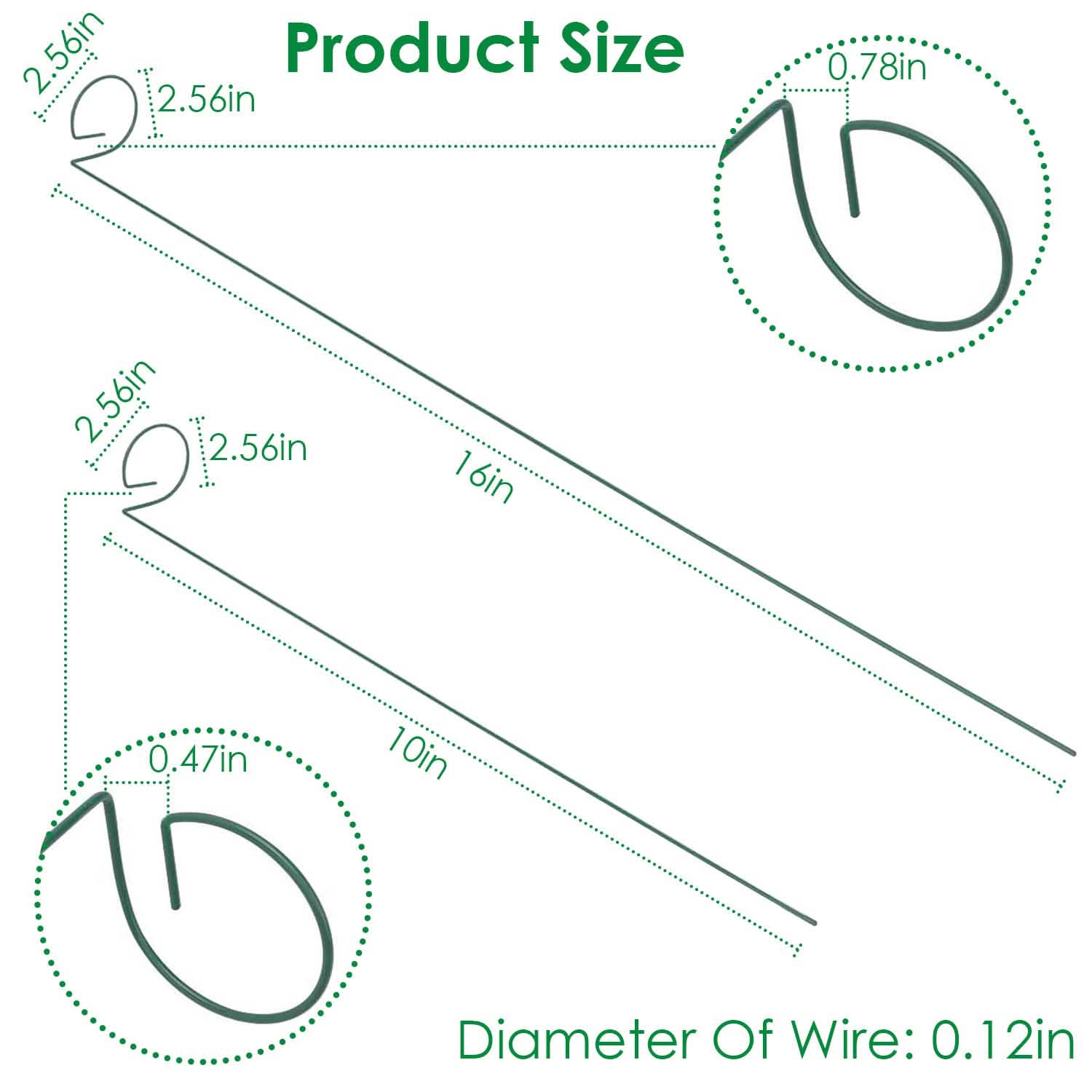 10-Pack: Plant Support Stake DailySale