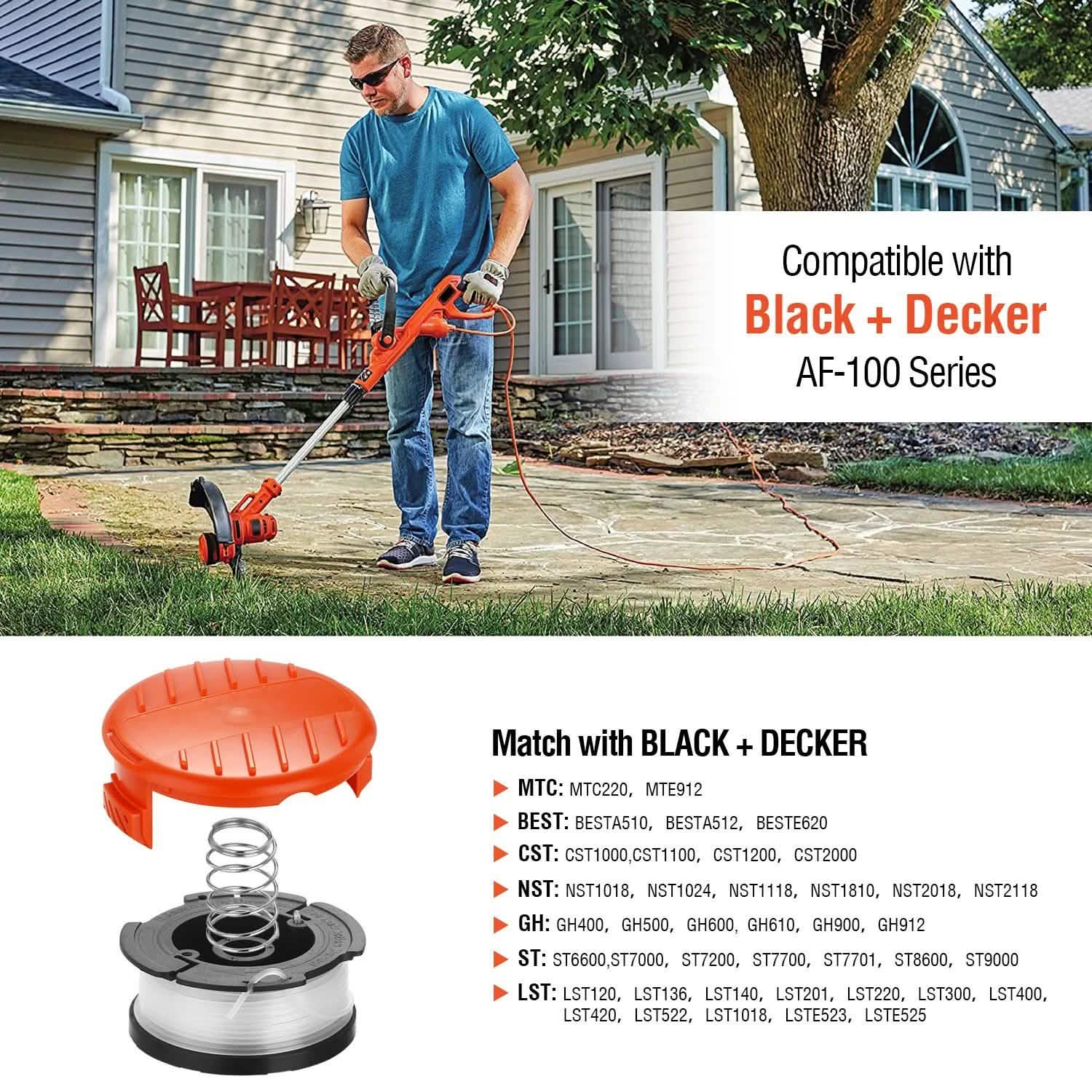 10-Pack: Replacement Spool AGPtEK Line String Trimmer DailySale