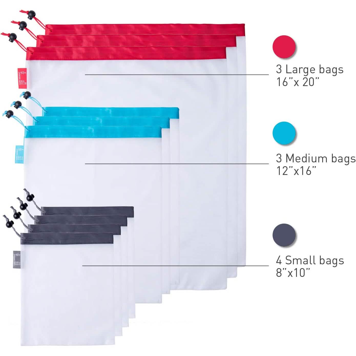 10-Pack: StarPack Reusable Produce Bags DailySale