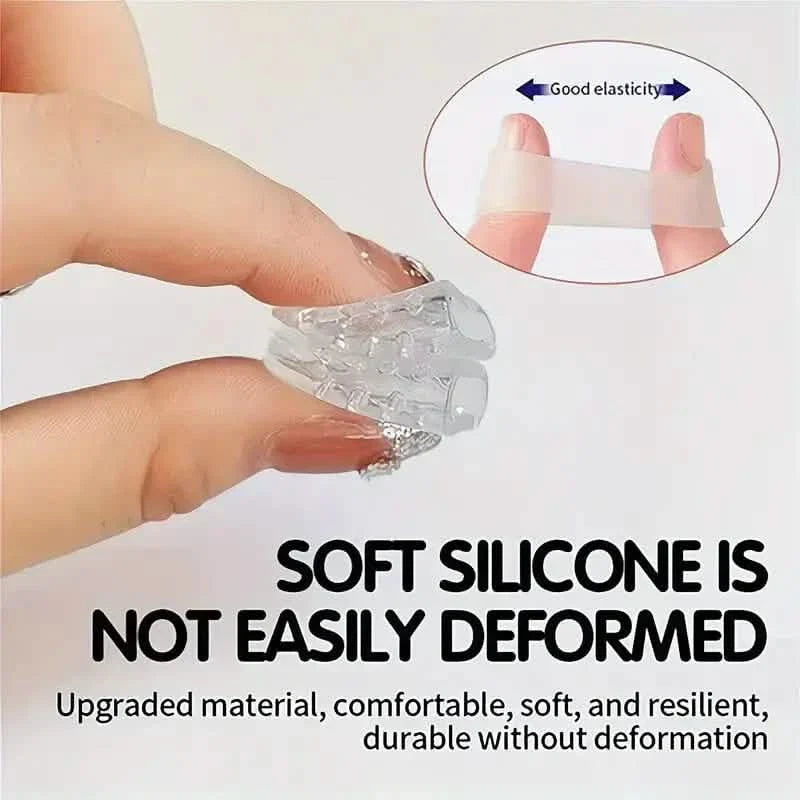 10-Pack: Transparent Toe Protector - Soft and Comfortable Toe Cover DailySale