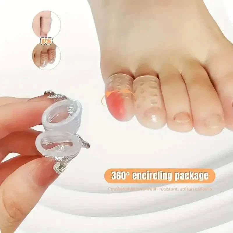 10-Pack: Transparent Toe Protector - Soft and Comfortable Toe Cover DailySale