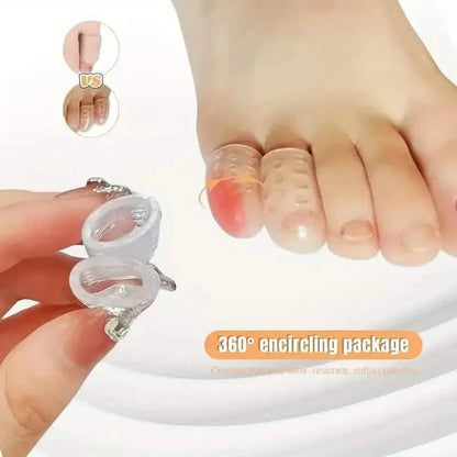 10-Pack: Transparent Toe Protector - Soft and Comfortable Toe Cover DailySale