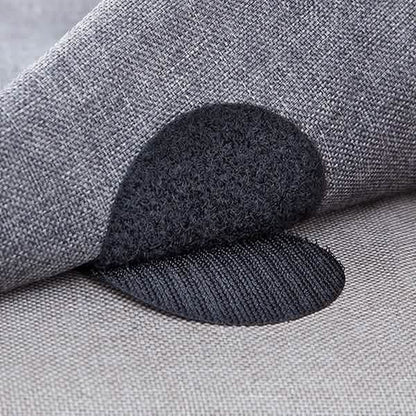 10-Pairs: Anti Curling Carpet Tape Rug Gripper Velcro DailySale