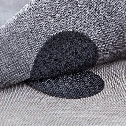 10-Pairs: Anti Curling Carpet Tape Rug Gripper Velcro DailySale