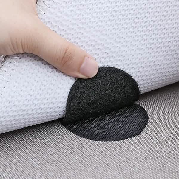 10-Pairs: Anti Curling Carpet Tape Rug Gripper Velcro DailySale