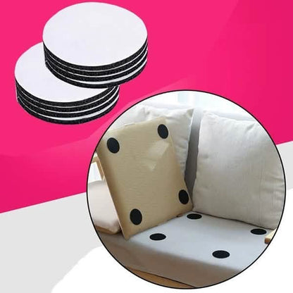 10-Pairs: Anti Curling Carpet Tape Rug Gripper Velcro DailySale