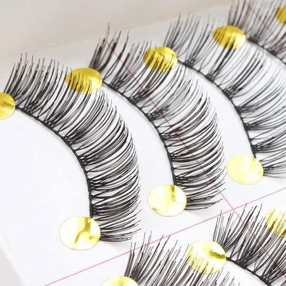 10-Pairs: Makeup Handmade Natural Fashion Long False Eyelashes DailySale