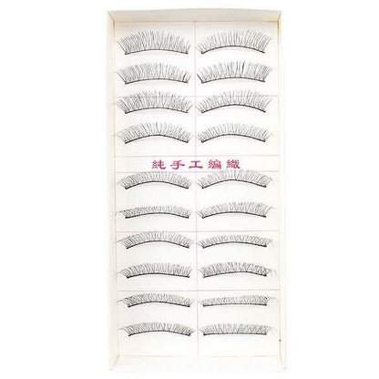 10-Pairs: Makeup Handmade Natural Fashion Long False Eyelashes DailySale