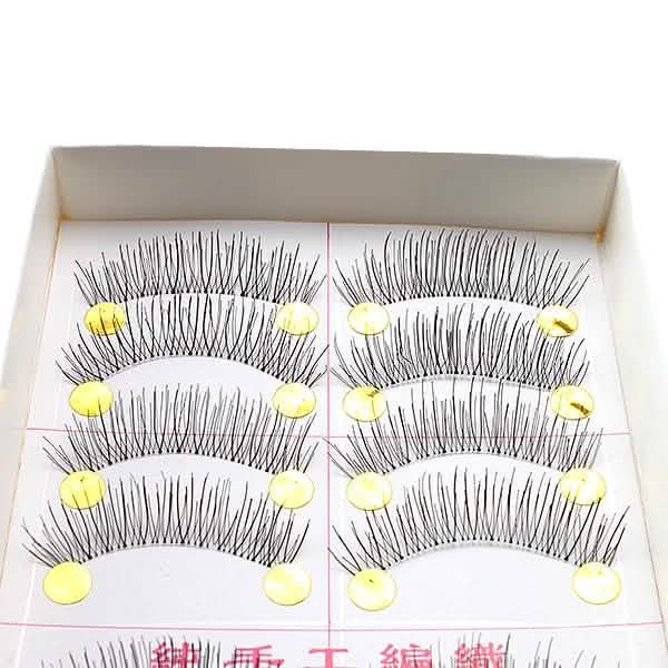 10-Pairs: Makeup Handmade Natural Fashion Long False Eyelashes Eye Lashes DailySale