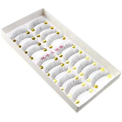 10-Pairs: Makeup Handmade Natural Fashion Long False Eyelashes Eye Lashes DailySale