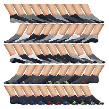 10-Pairs: Men's Active Low-Cut Ankle Socks DailySale