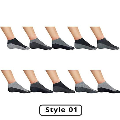 10-Pairs: Men's Active Low-Cut Ankle Socks DailySale